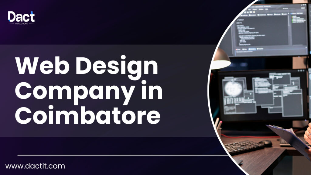 Web design company in Coimbatore