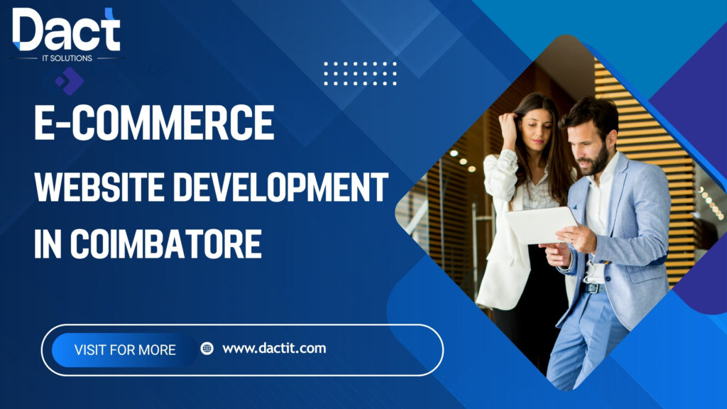 E-Commerce Website Development in Coimbatore